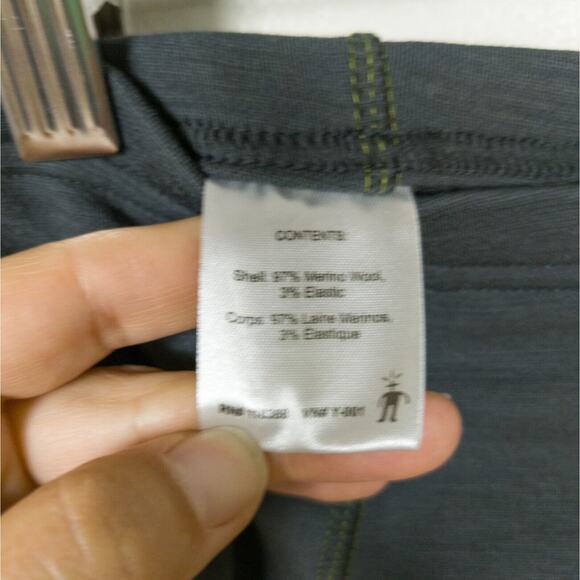 SMARTWOOL Grey Merino Wool Sanitas Asymmetrical A-Line Skirt Women's Medium - Picture 5 of 6